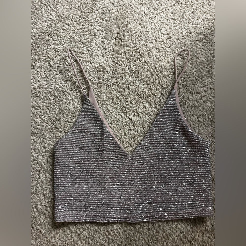 Sparkly Crop Top